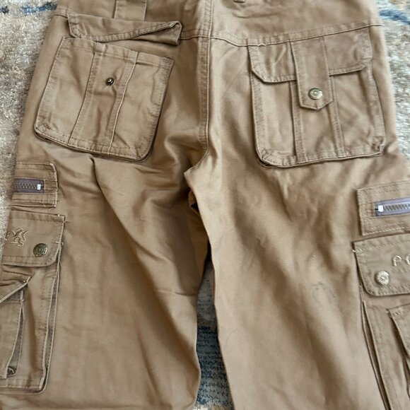 Brown Fashion Cargo Utility  pants -Men's Size 28 - Picture 5 of 8